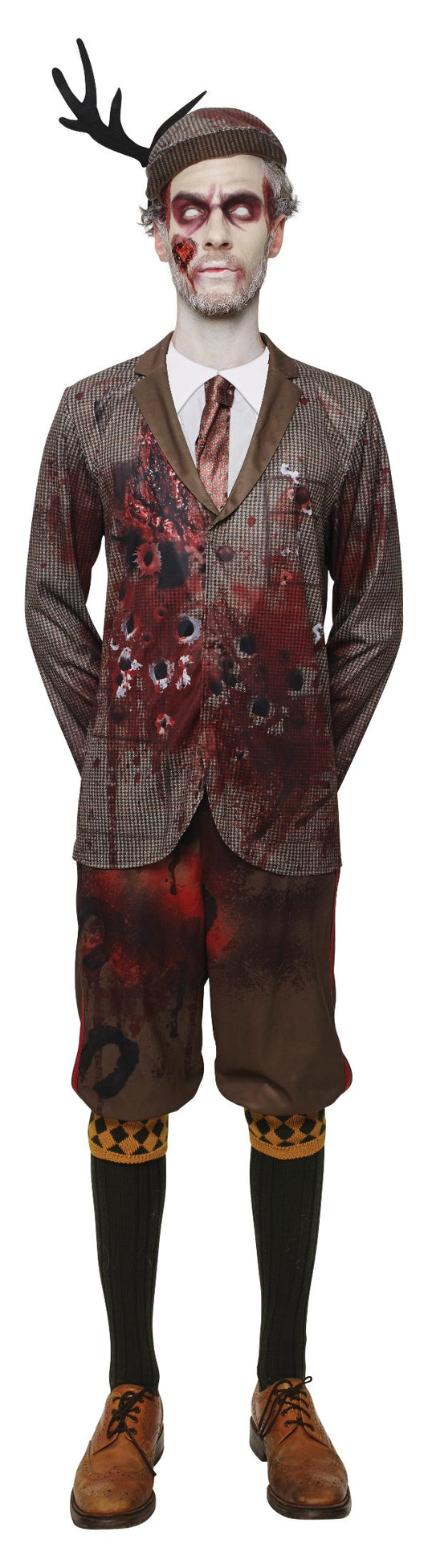 Lord Gravestone Adult Halloween Costume | Official - spooky black cloak with eerie gravestone details.