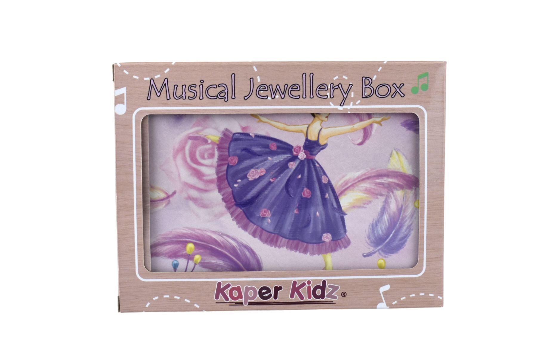 Packaging View of Lucy Ballerina Keepsake Music Box