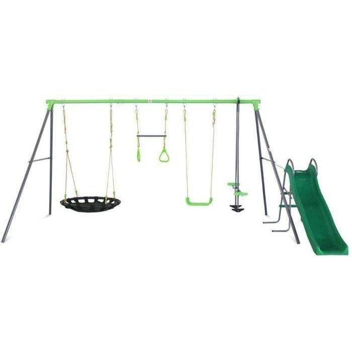 Lifespan Kids Lynx Metal Swing Set with Slide: Ultimate Backyard Fun