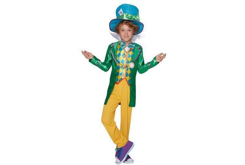 Mad Hatter Boys Deluxe Costume (Large Polybag) Tween