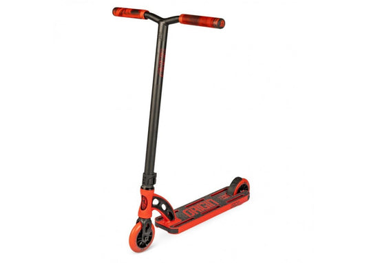 Madd Gear MGO Shredder Scooter in Black and Red, perfect for kids outdoor play.
