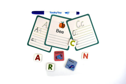 Colorful Magnetic Box Alphabet for interactive learning and fun educational play at home.