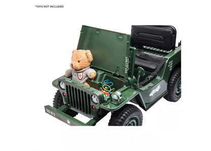 Kids pink 12v electric ride-on Jeep for adventures at home, battery-powered fun