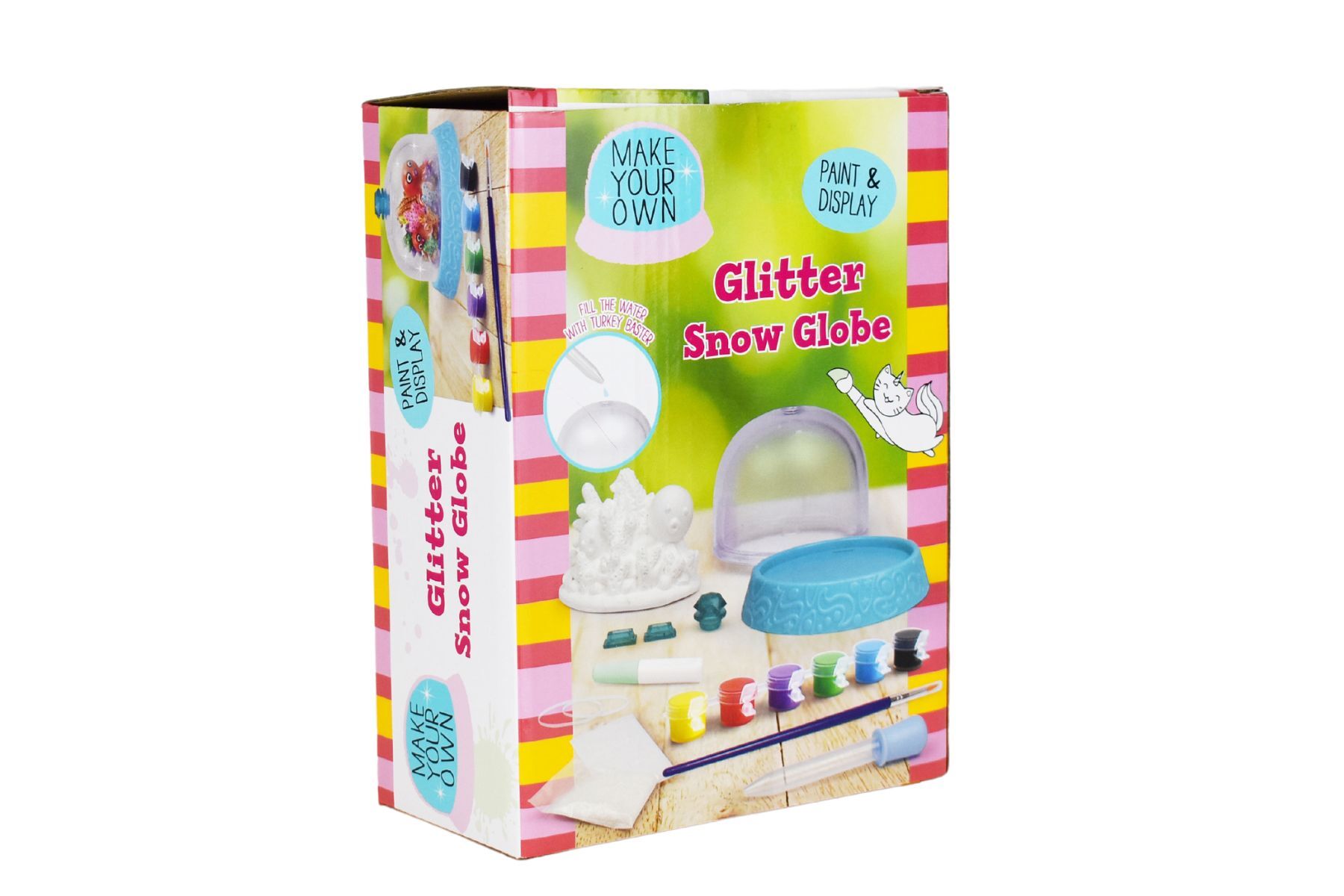 Make Your Own Glitter Snow Globe Sea - Kids Mega Mart