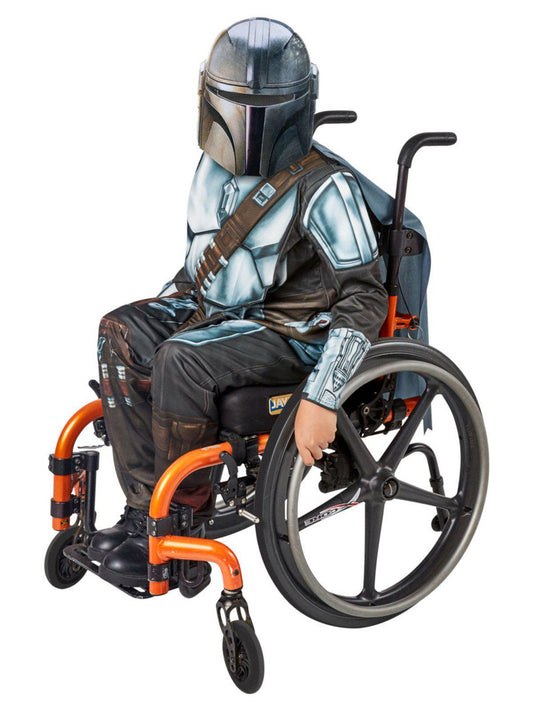 Star Wars Mandalorian kids costume, adjustable for perfect fit, ideal for home dress-up play