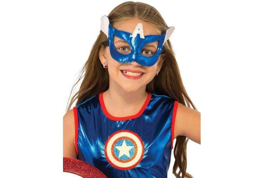 Marvel American Dream tutu costume featuring superhero dress for playful imaginary adventures at home.