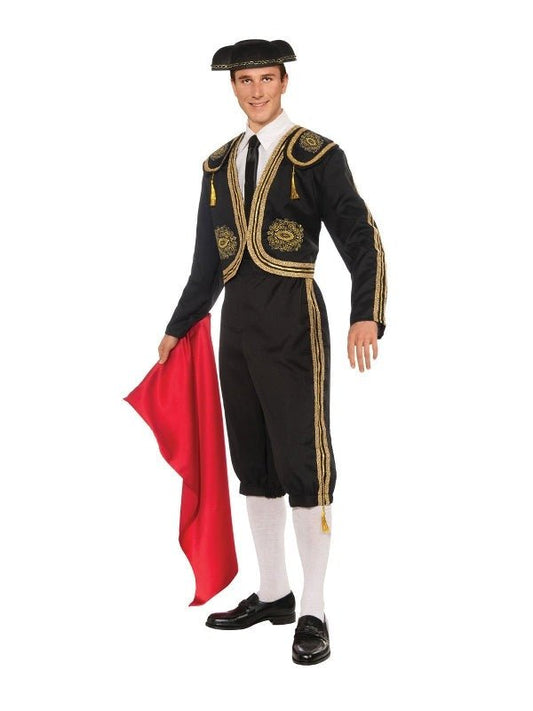 Matador costume for kids with traditional Spanish bullfighter design, ideal for dress-up play.