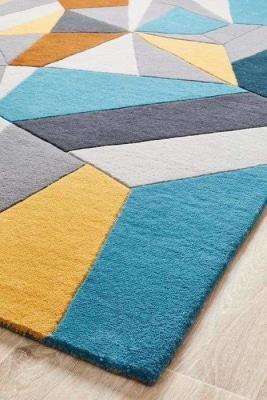 MODERN Matrix Pure Wool 902 Safari Floor Rug