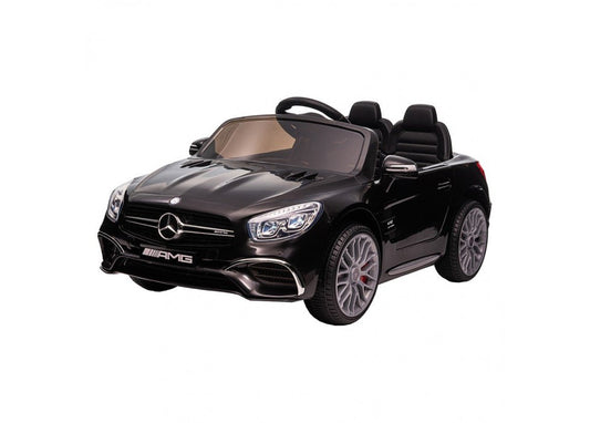 Mercedes SL65 AMG Kids 12v Electric Ride On Car Black, ideal toy car for home.