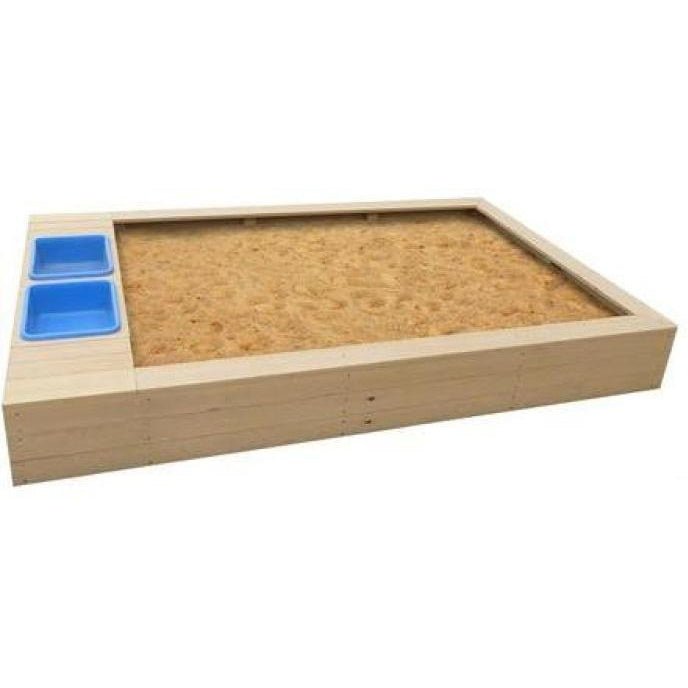 Shop Mighty Rectangular Sandpit: Wooden Cover for Creative Play