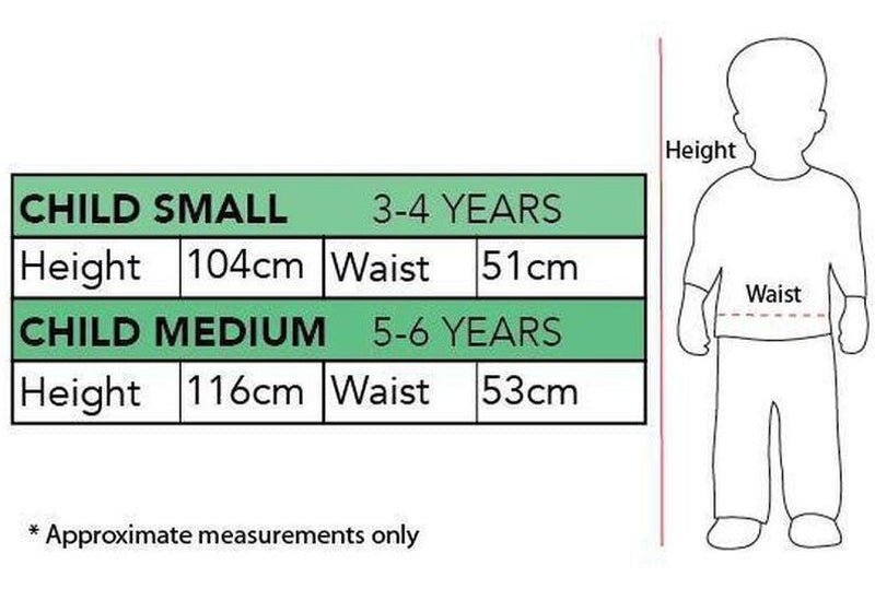 Buy Mike Wazowski Deluxe Costume for Kids Australia Measurement