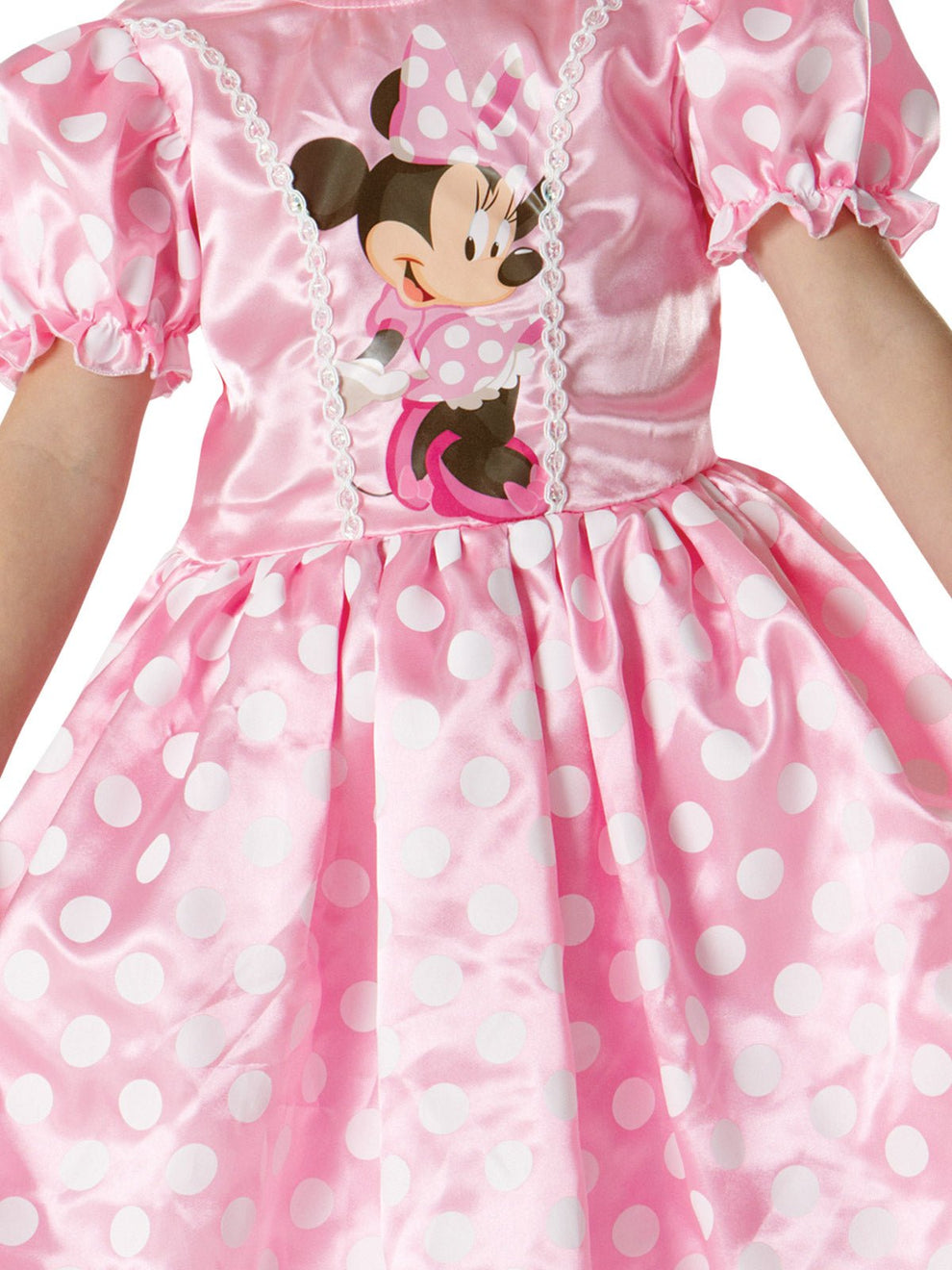 Minnie Mouse Dress | Classic Pink Disney Costume for Kids – Kids Mega Mart