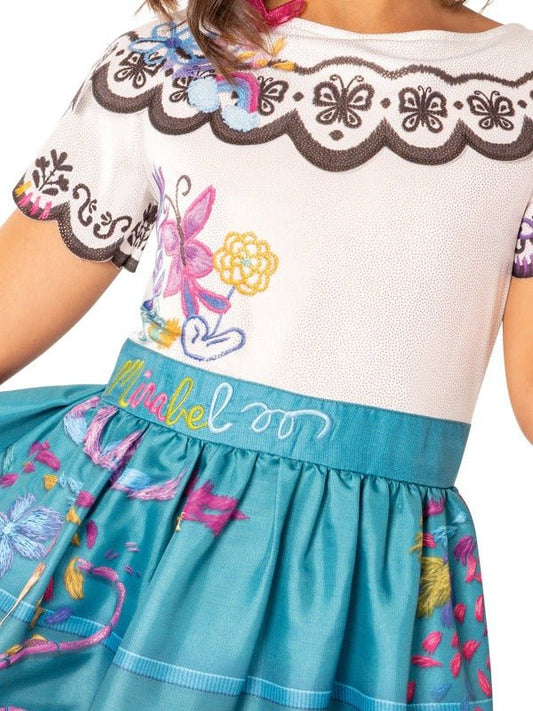 Colorful Disney Mirabel Costume, perfect for imaginative play in Encanto-themed playtime.