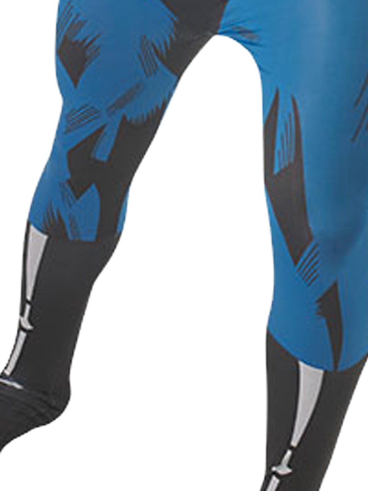 Marvel Fantastic Four Mr Fantastic Adult Costume with Cape, perfect for superhero-themed childrens parties.