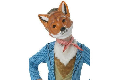 Mr Fox Kids Deluxe Costume with Mask, ideal for imaginative play at home.