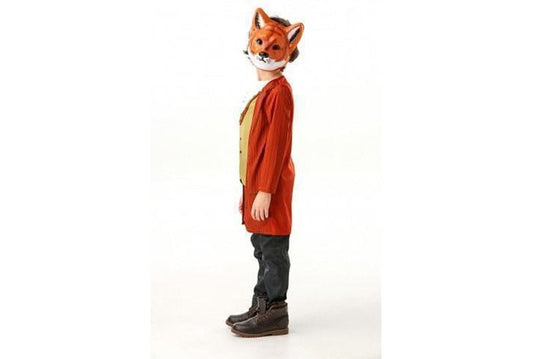 Childs Mr Fox Deluxe Costume | Vibrant, soft fabric for fun playtime dress-up at home.