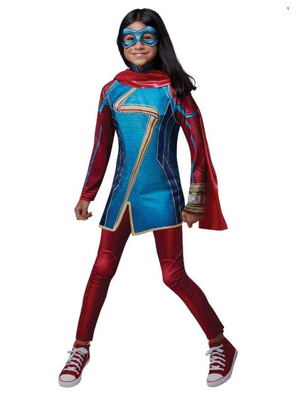 Ms. Marvel kids classic costume by Marvel, perfect for playtime adventures at home.