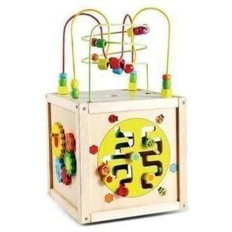 Classic World Multi Activity Cube for interactive learning and play at home.