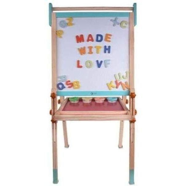 Classic World Multi Functional Easel | Transformative art station for kids creative play at home.