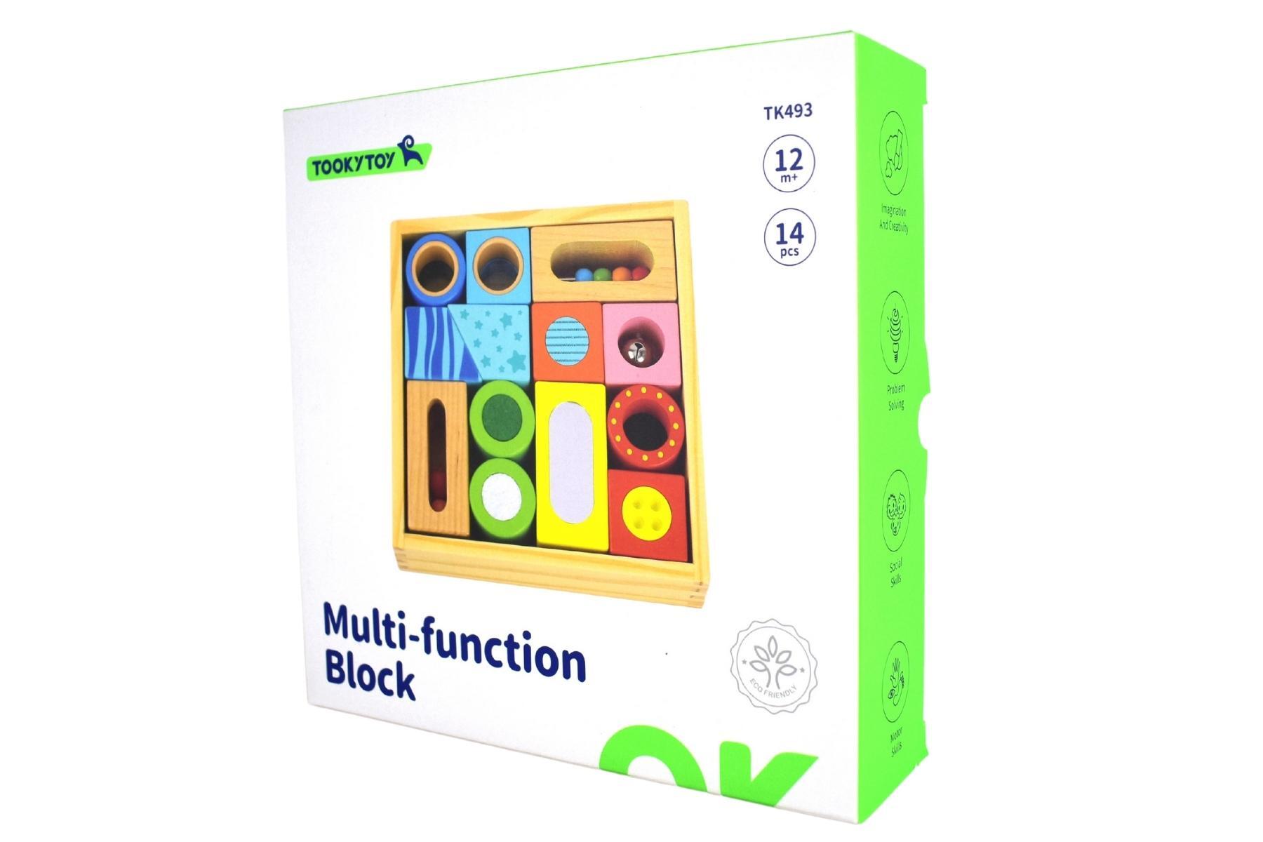 Colorful sensory blocks with textured surfaces and music | perfect for engaging children at home.