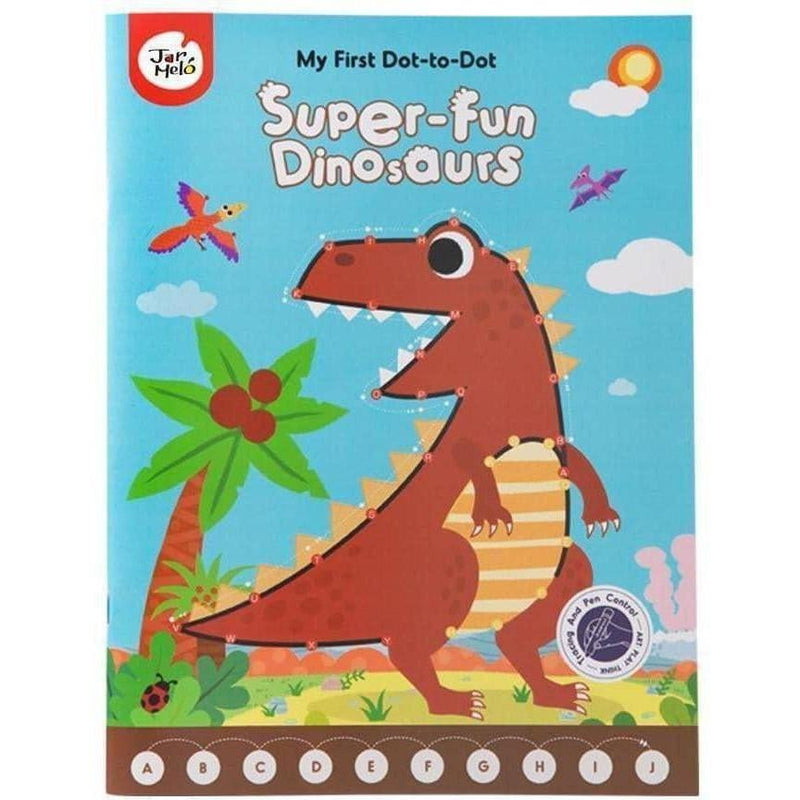 My First Dot-to-Dot Drawing Book Super Fun Dinosaurs