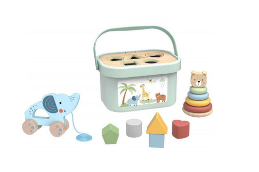 My Forest Friends toy box playset - 3-in-1 versatile storage and imaginative play for kids.