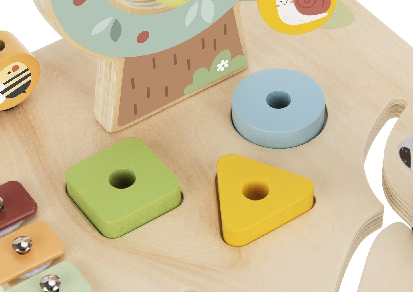 Forest Friends Activity Table for kids, featuring interactive learning activities for home playtime.