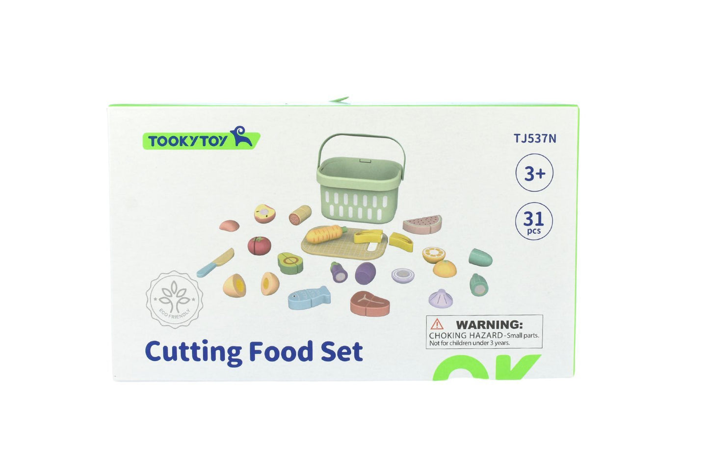 My Forest Friends Cutting Food Set | Educational play food for kids to learn cutting skills.