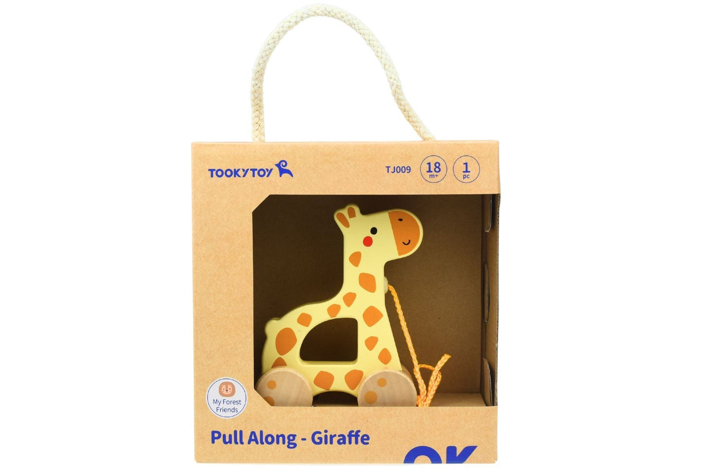 My Forest Friends Giraffe Pull Along - perfect toy for fun and learning at home.