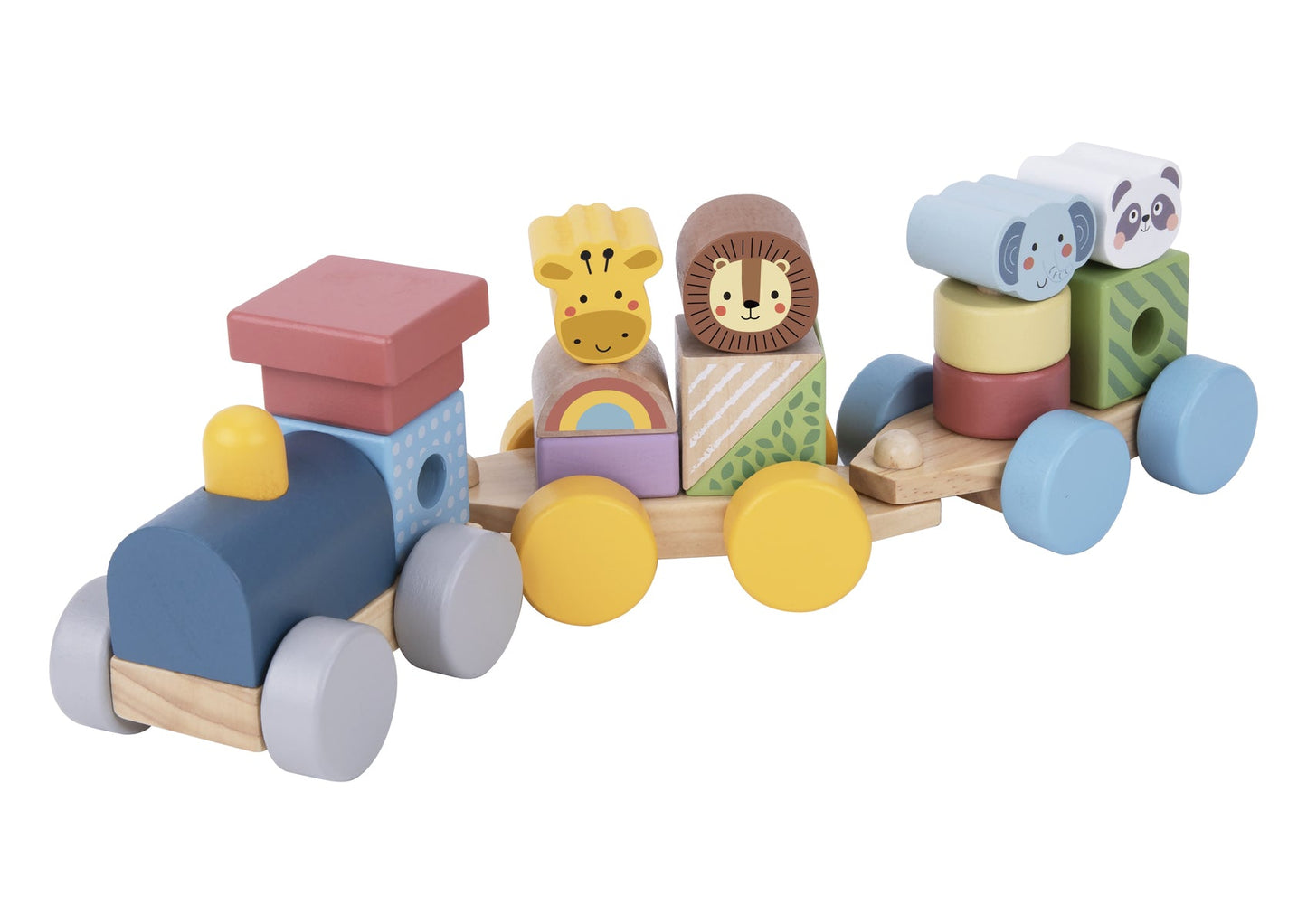 My Forest Friends Stacking Animals Train for imaginative play and motor skills development.