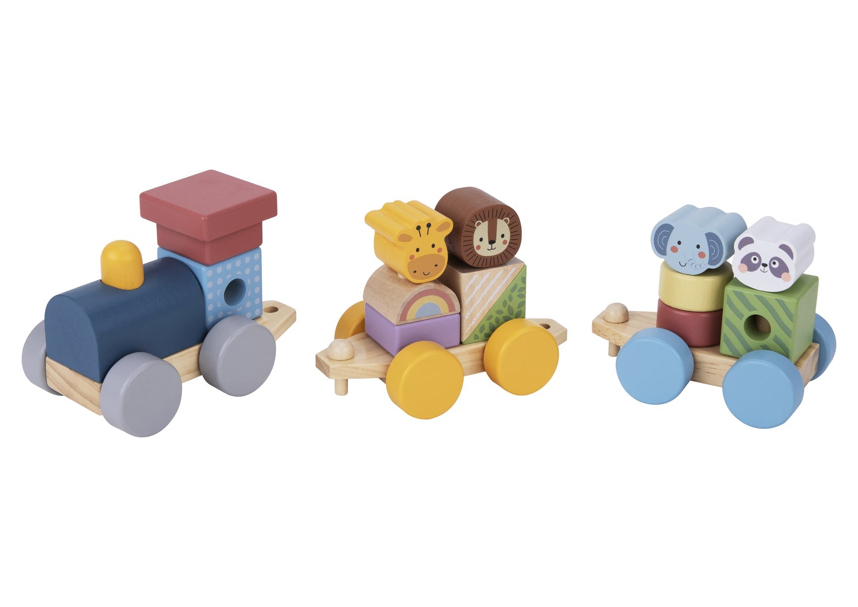 My Forest Friends Stacking Animals Train, a fun and interactive toy for kids at home.