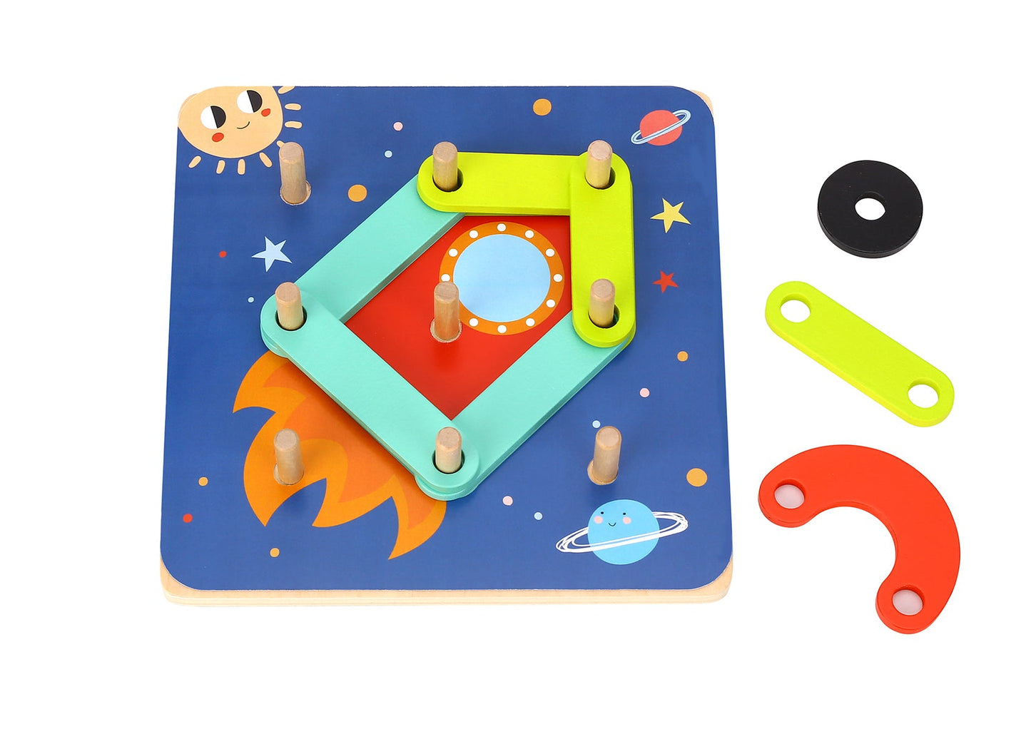 Colorful educational puzzle game for kids | encourages learning and development at home.