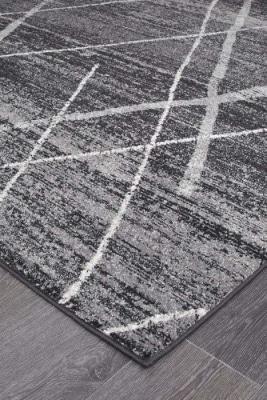 Oasis Noah Charcoal Contemporary Floor  Rug