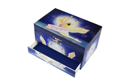 Top View of Odette Ballerina Heirloom Music Jewellery Box