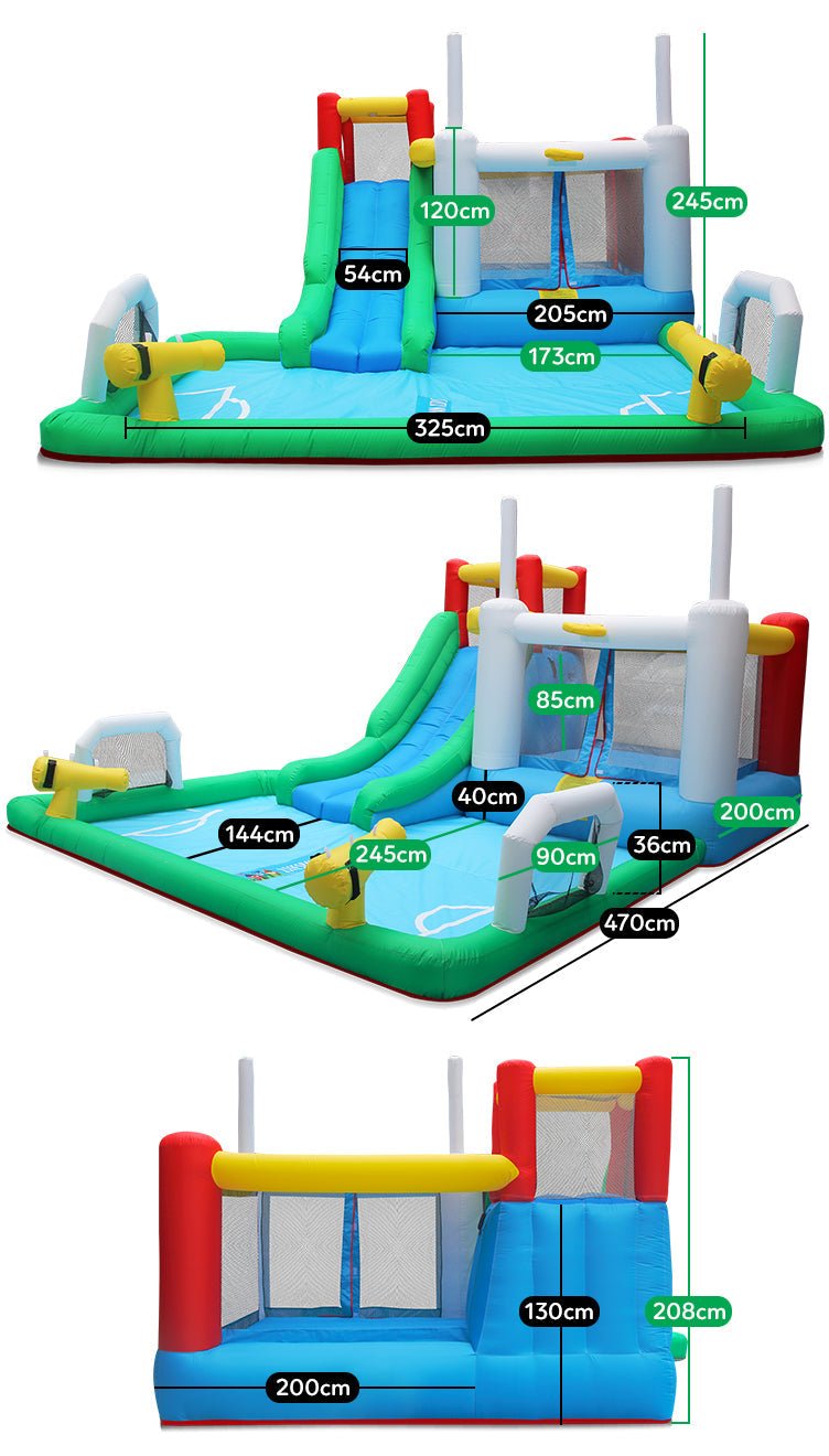 PEOLYMPIC Product Olympic Sports Inflatable Play Centre Dimensions
