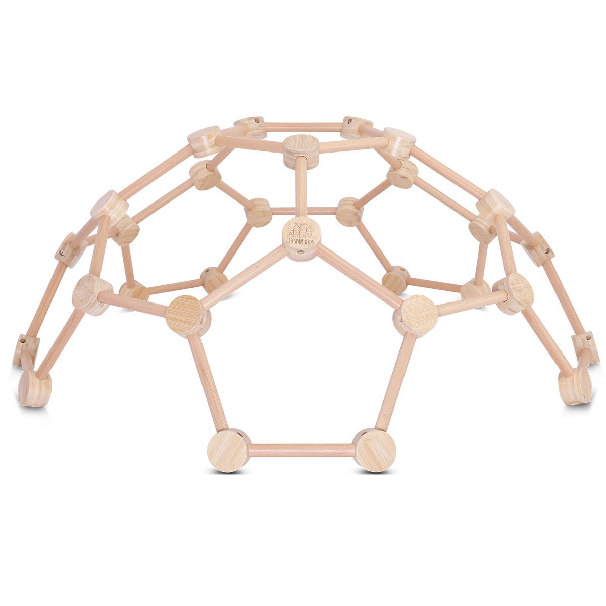 Opal Wooden Dome Climber for fun indoor/outdoor play | ideal for kids active playtime.