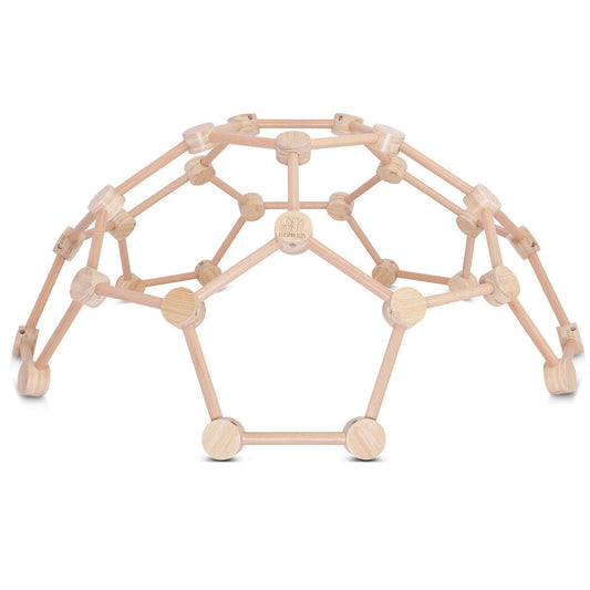 Opal Wooden Dome Climber for fun indoor/outdoor play | ideal for kids active playtime.