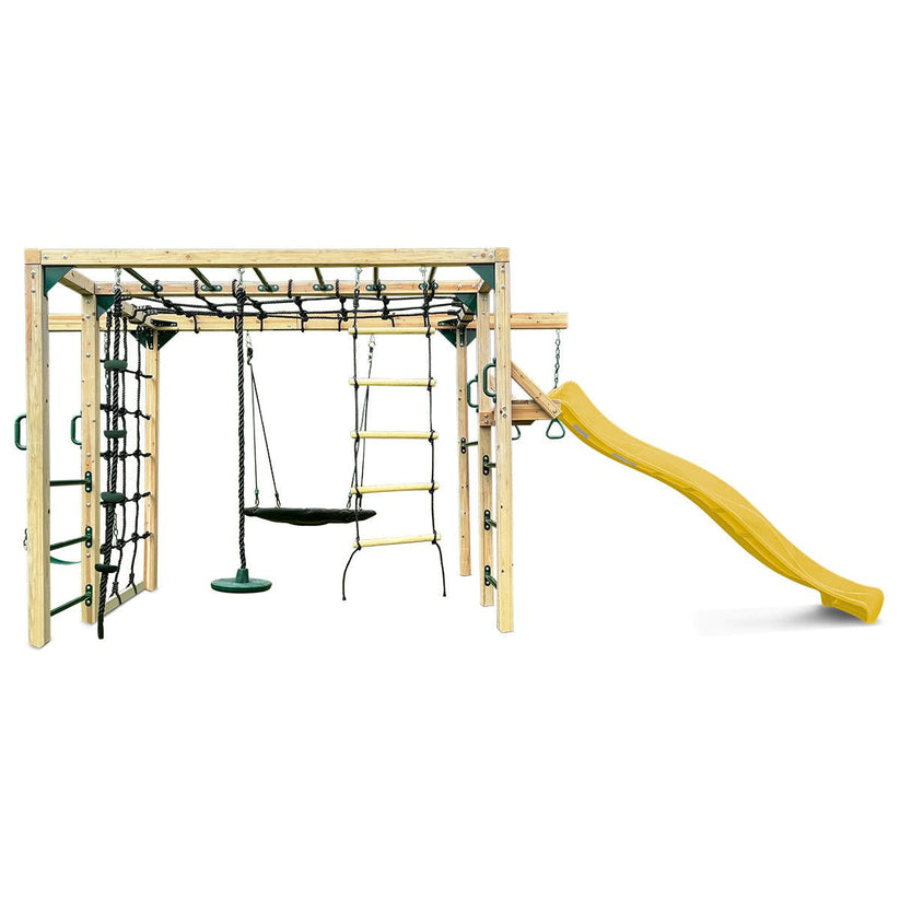 Orangutan Jungle Gym | Ultimate Kids Play Centre with Yellow Slide