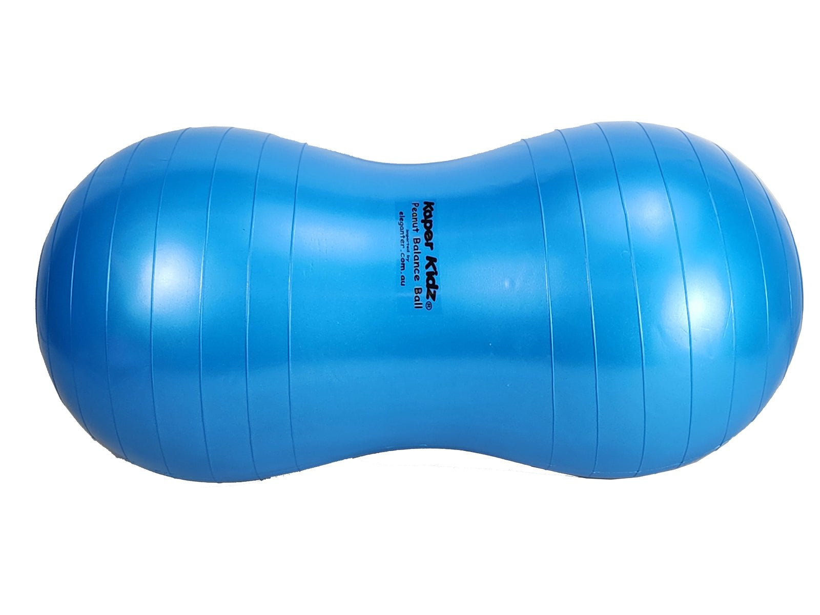 Blue Peanut Balance Ball by Kaper Kidz - Promotes balance and fun for kids at home