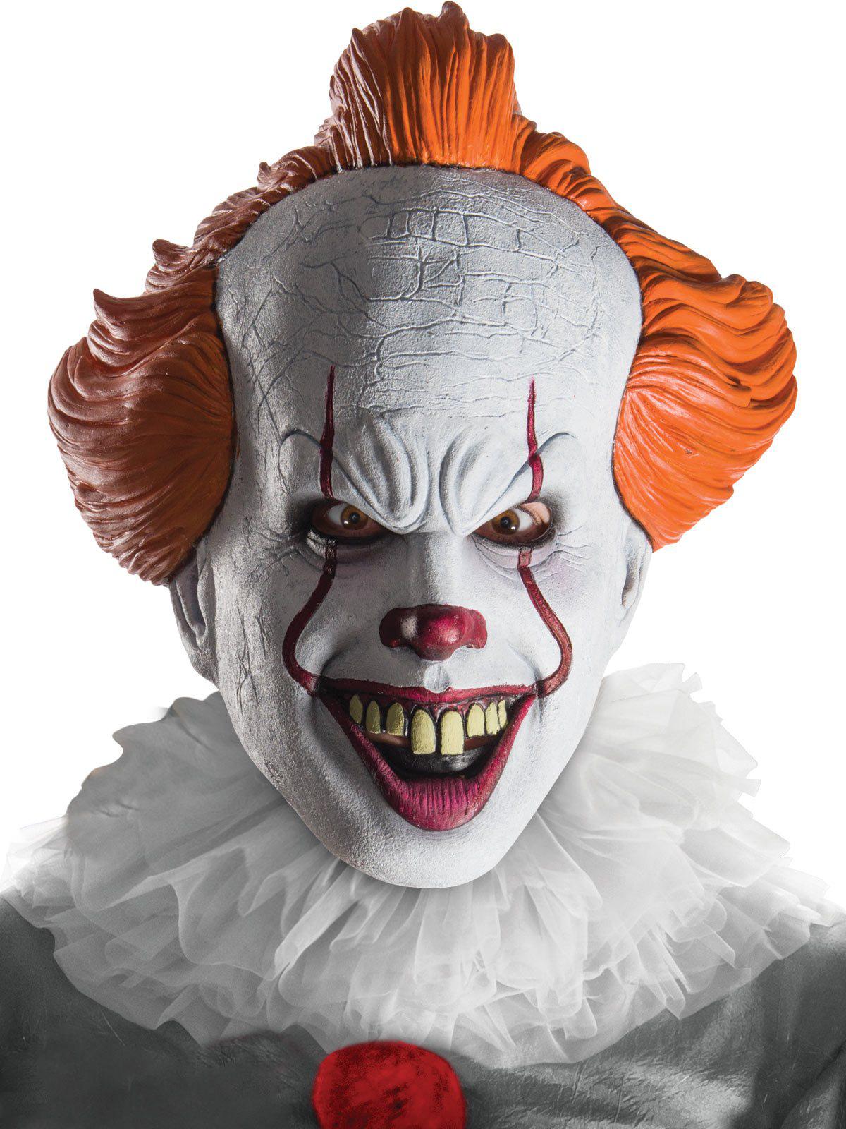 Pennywise It adult costume, officially licensed Stephen King design, perfect for Halloween dress-up.