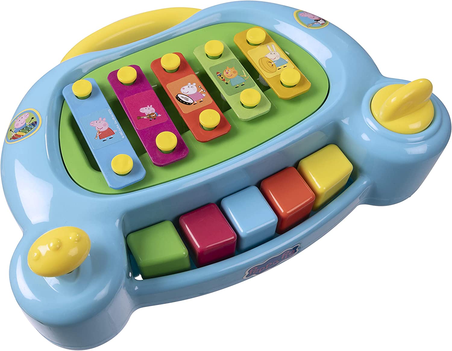 Peppa Pig My First Piano Toy | Interactive musical keyboard for toddlers early learning.