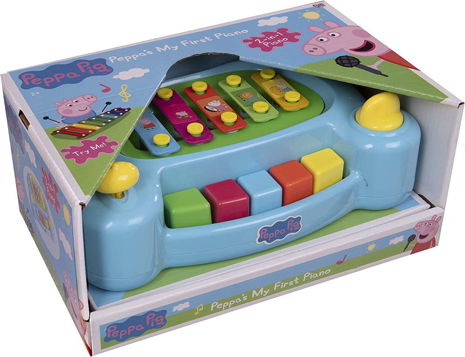 Peppa Pig My First Piano Toy | Musical instrument for toddlers, promoting interactive learning.