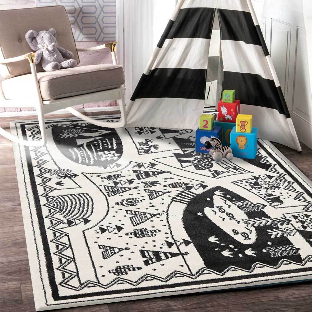 Shop online Camping Adventure Theme rug for kids