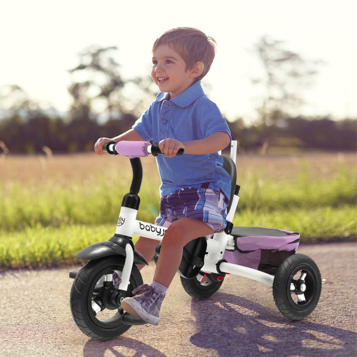 Pink Baby Stroller Tricycle: Where Comfort Meets Convenience