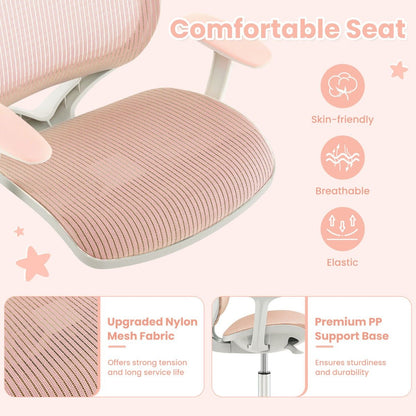 Pink Kids Office Chair: Comfort and Joy