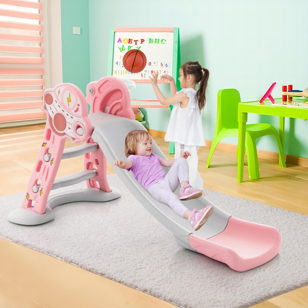 Hoop Dreams in Pink: Toddler Playset