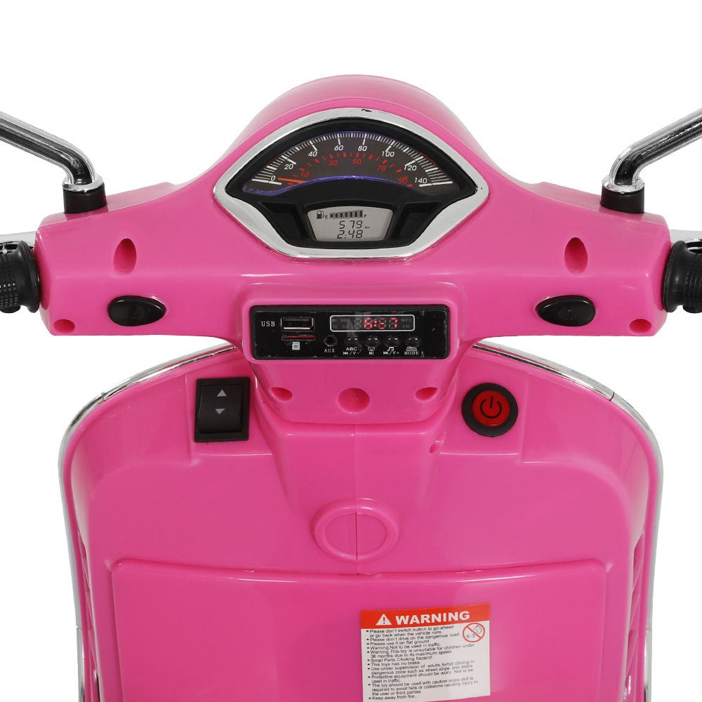 buy now pink vespa scooter
