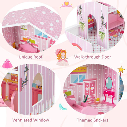 Pink Dollhouse: Where Imagination Thrives