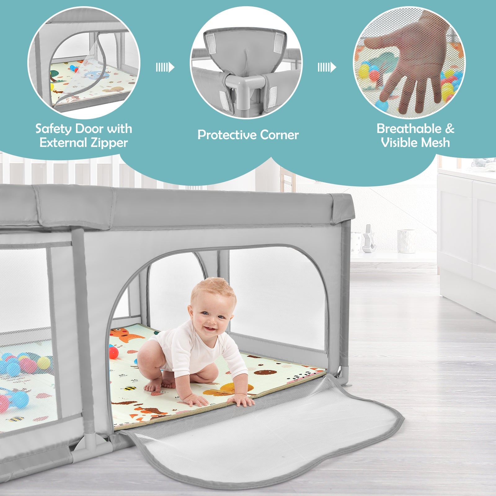 Fun and Safe Baby Activity Centre
