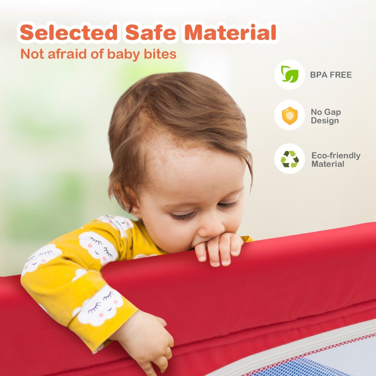 Multicolour Playpen with Safety Activity Fence: Ideal for Babies and Toddlers, Includes 50 Ocean Balls